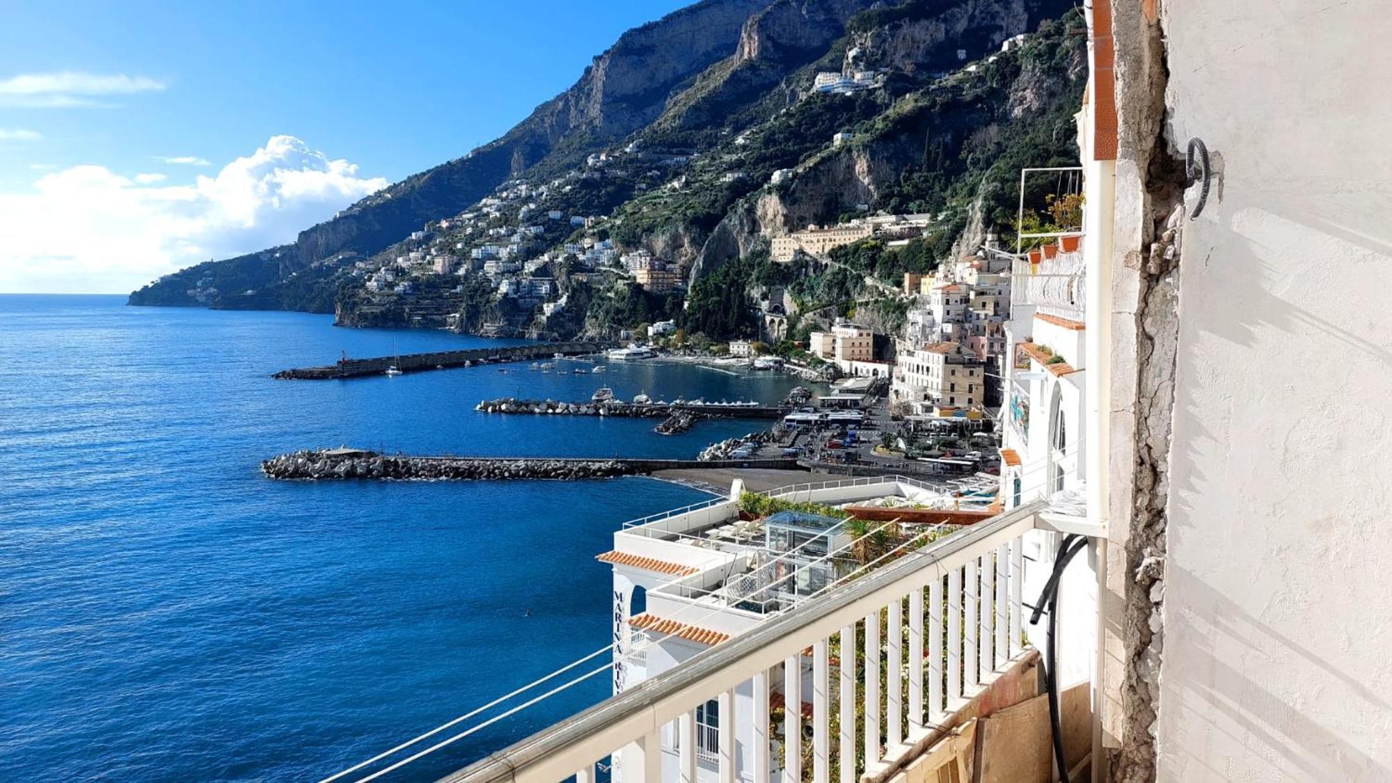 Appartamento La Culla Sul Mare Centro Storico Amalfi Camera foto